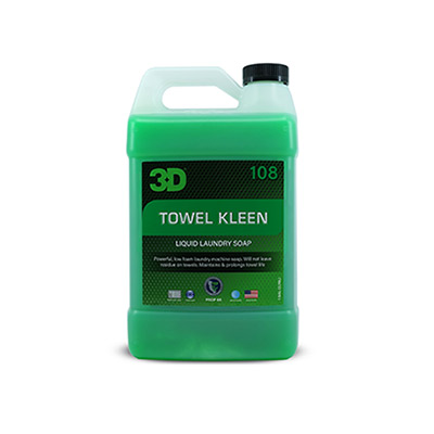 3D Средство для стирки микрофибры и полировальных кругов Towel Kleen 1,89л 108OZ64