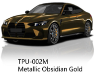 TPU-002M MONSTERSHIELD Metallic Obsidian Gold 200мкм (1.524*18м.=27,43м2) антигравийная полиуретановая плёнка (Рулон)