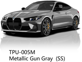 TPU-005M MONSTERSHIELD Metallic Gun Gray 200мкм (1.524*18м.=27,43м2) антигравийная полиуретановая плёнка (Рулон)