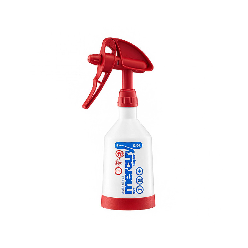 Опрыскиватель MERKURY PRO+объем 0,5л.ручной красный MERKURY PRO+0,5RED