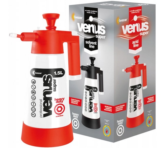 Опрыскиватель VENUS HD ACID объем 1,5л.компрессионный