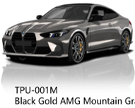 TPU-001M MONSTERSHIELD Black Gold AMG Mountain 200мкм антигравийная плёнка ш.1.52 д.15м/п объем рулона 22,8м2 (Рулон)