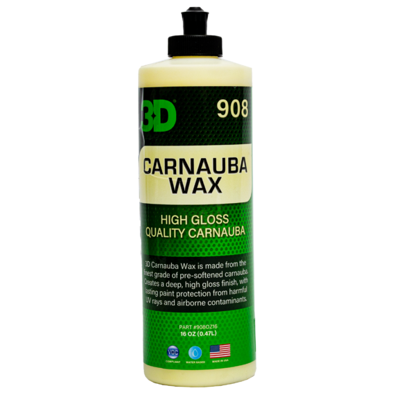 3D Воск карнаубский (кремообразный) Carnauba Wax 0,48л 908OZ16