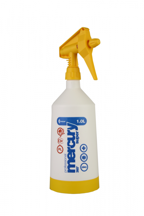 Опрыскиватель MERKURY PRO+объем 1,0л.ручной желтый MERKURY PRO+1Y
