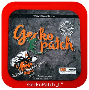 YELLO TOOLS Коврик GeckoPatch Power L для фиксации магнитов на пластиковых деталях, 10х10 см