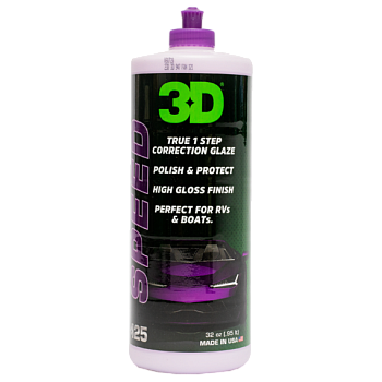 3D SPEED 0,24л полировальная паста гибридная с воском 425OZ8
