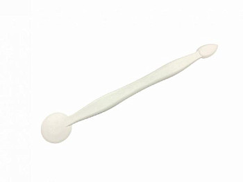 UZLEX Ракель, Закругленная двухсторонняя мини-ракель палочка, белая, WRAP STICK арт.21911015