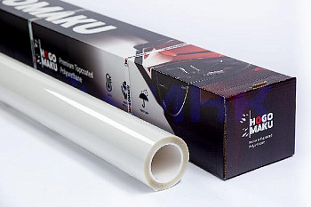 HOGOMAKU PRO+, глянцевая 195мкм антигравийная плёнка ш.30 д.15м/п объем рулона 18,3м2 (Отрез)