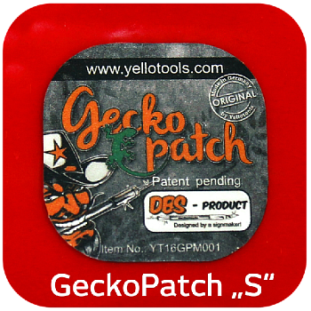 YELLO TOOLS Коврик GeckoPatch Power S для фиксации магнитов на пластиковых деталях, 5x5 см