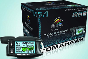 Автосигнализация TOMAHAWK TW- 7.1 двусторонняя аналогавая